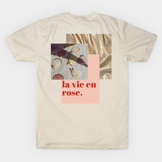 T shirt la vie en rose hot sale